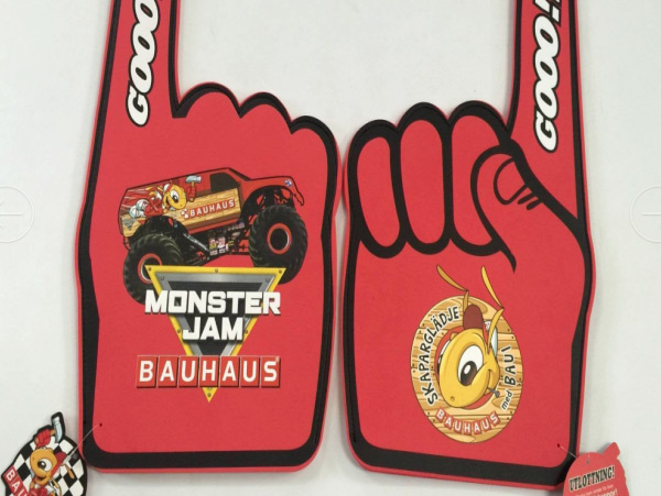 富利凱案例之Monster-Jam定制EVA手套